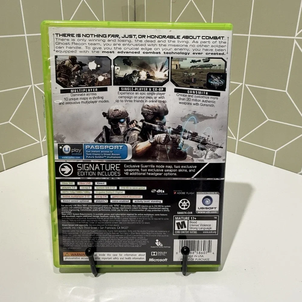 Tom Clancy's‎ Ghost Recon: Future Soldier - Signature Edition - Xbox 360